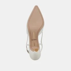 ODELA HEELS WHITE LEATHER(Odela Heels White Leather) -Dolce Vita Sale Store DOLCEVITA HEELS ODELA WHITE LEATHER 07