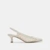 OLYMPA HEELS WHITE STELLA(Olympa Heels White Stella) -Dolce Vita Sale Store DOLCEVITA HEELS OLYMPA IVORYSTELLA 02