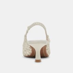 OLYMPA HEELS WHITE STELLA(Olympa Heels White Stella) -Dolce Vita Sale Store DOLCEVITA HEELS OLYMPA IVORYSTELLA 05