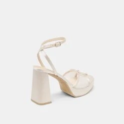 PANDOR HEELS WHITE TULLE(Pandor Heels White Tulle) -Dolce Vita Sale Store DOLCEVITA HEELS PANDOR WHITETULLE 03