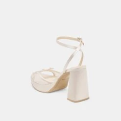 PANDOR HEELS WHITE TULLE(Pandor Heels White Tulle) -Dolce Vita Sale Store DOLCEVITA HEELS PANDOR WHITETULLE 09