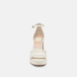 PANDRO WIDE HEELS WHITE SATIN(Pandro Wide Heels White Satin) -Dolce Vita Sale Store DOLCEVITA HEELS PANDRO WHITE SATIN 04 f658449e fabe 4a51 aaf7 97fa462cb034