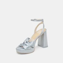 PARLO HEELS LIGHT BLUE SATIN(Parlo Heels Light Blue Satin) -Dolce Vita Sale Store DOLCEVITA HEELS PARLO LIGHTBLUESATIN 08