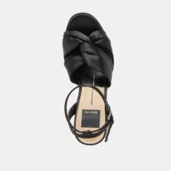 PARLO HEELS ONYX SATIN(Parlo Heels Onyx Satin) -Dolce Vita Sale Store DOLCEVITA HEELS PARLO ONYXSATIN 06