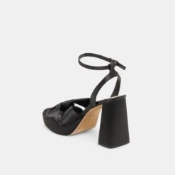PARLO HEELS ONYX SATIN(Parlo Heels Onyx Satin) -Dolce Vita Sale Store DOLCEVITA HEELS PARLO ONYXSATIN 09