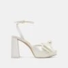 PATTON HEELS IVORY SATIN(Patton Heels Ivory Satin) -Dolce Vita Sale Store DOLCEVITA HEELS PATTON IVORY SATIN 02