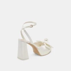 PATTON HEELS IVORY SATIN(Patton Heels Ivory Satin) 6 PATTON HEELS IVORY SATIN(Patton Heels Ivory Satin) -Dolce Vita Sale Store DOLCEVITA HEELS PATTON IVORY SATIN 03
