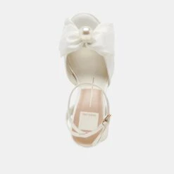 PATTON HEELS IVORY SATIN(Patton Heels Ivory Satin) 14 PATTON HEELS IVORY SATIN(Patton Heels Ivory Satin) -Dolce Vita Sale Store DOLCEVITA HEELS PATTON IVORY SATIN 06