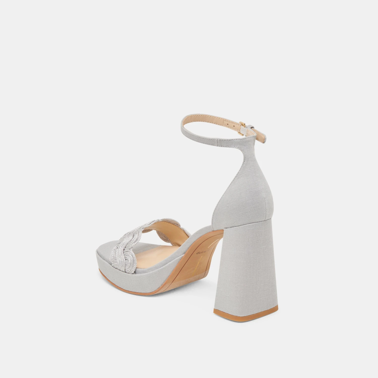 PELTIN HEELS GREY WOVEN RAFFIA(Peltin heels grey woven raffia) PELTIN HEELS GREY WOVEN RAFFIA(Peltin Heels Grey Woven Raffia) -Dolce Vita Sale Store DOLCEVITA HEELS PELTIN GREYWOVENRAFFIA 09