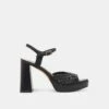 PEYTEN WIDE HEELS BLACK WOVEN STELLA(Peyten Wide Heels Black Woven Stella) 2 PEYTEN WIDE HEELS BLACK WOVEN STELLA(Peyten Wide Heels Black Woven Stella) -Dolce Vita Sale Store DOLCEVITA HEELS PEYTEN BLACKWOVENSTELLA 02