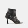 QUIN HEELS BLACK WOVEN LEATHER(Quin Heels Black Woven Leather) -Dolce Vita Sale Store DOLCEVITA HEELS QUIN BLACKWOVENLEATHER 02