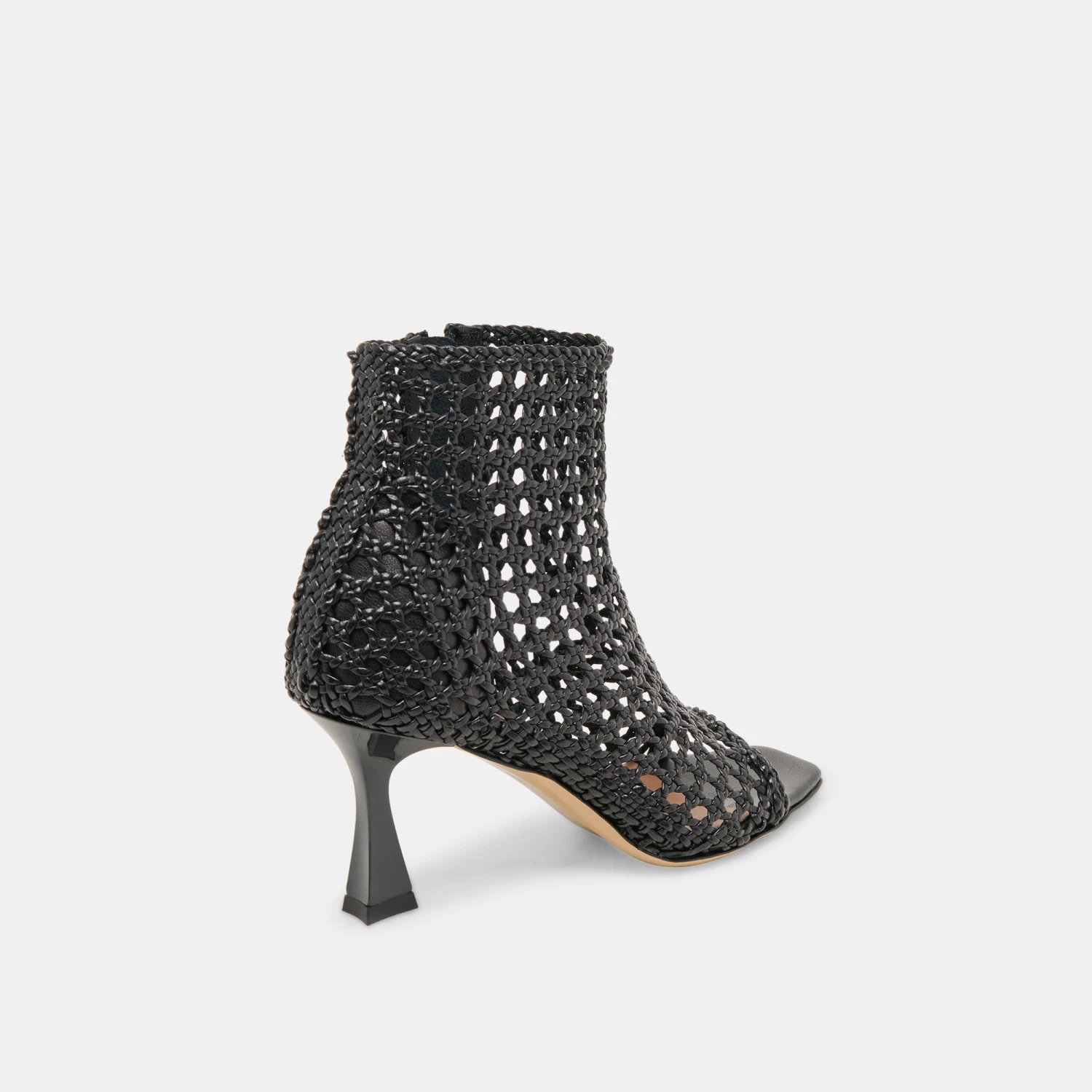 QUIN HEELS BLACK WOVEN LEATHER(Quin heels black woven leather) QUIN HEELS BLACK WOVEN LEATHER(Quin Heels Black Woven Leather) -Dolce Vita Sale Store DOLCEVITA HEELS QUIN BLACKWOVENLEATHER 03