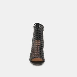 QUIN HEELS BLACK WOVEN LEATHER(Quin Heels Black Woven Leather) 7 QUIN HEELS BLACK WOVEN LEATHER(Quin Heels Black Woven Leather) -Dolce Vita Sale Store DOLCEVITA HEELS QUIN BLACKWOVENLEATHER 04