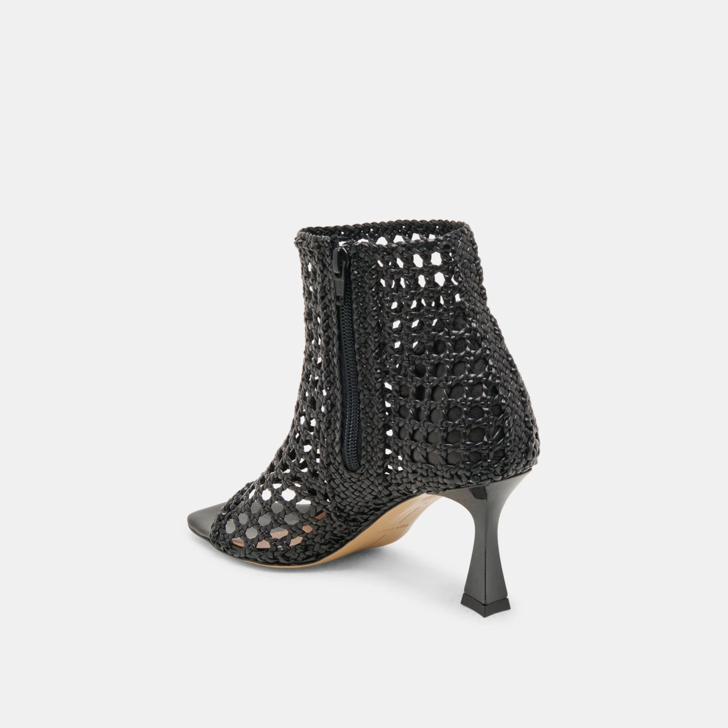 QUIN HEELS BLACK WOVEN LEATHER(Quin heels black woven leather) QUIN HEELS BLACK WOVEN LEATHER(Quin Heels Black Woven Leather) -Dolce Vita Sale Store DOLCEVITA HEELS QUIN BLACKWOVENLEATHER 09
