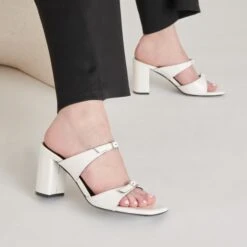 SHANE HEELS OFF WHITE CRINKLE PATENT(Shane Heels Off White Crinkle Patent) 4 SHANE HEELS OFF WHITE CRINKLE PATENT(Shane Heels Off White Crinkle Patent) -Dolce Vita Sale Store DOLCEVITA HEELS SHANE OFFWHITECRINKLEPATENT ONFOOT 3