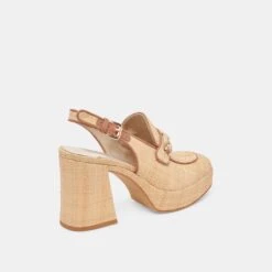 SIRUS HEELS LT NATURAL RAFFIA(Sirus Heels Lt Natural Raffia) -Dolce Vita Sale Store DOLCEVITA HEELS SIRUS LTNATURALRAFFIA 03