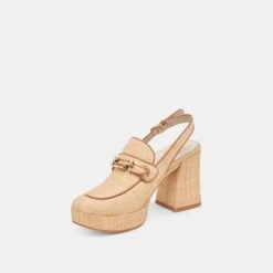 SIRUS HEELS LT NATURAL RAFFIA(Sirus Heels Lt Natural Raffia) -Dolce Vita Sale Store DOLCEVITA HEELS SIRUS LTNATURALRAFFIA 08