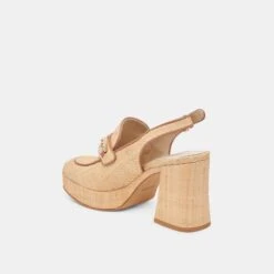 SIRUS HEELS LT NATURAL RAFFIA(Sirus Heels Lt Natural Raffia) -Dolce Vita Sale Store DOLCEVITA HEELS SIRUS LTNATURALRAFFIA 09