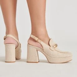 SIRUS HEELS SANDSTONE WOVEN(Sirus Heels Sandstone Woven) 7 SIRUS HEELS SANDSTONE WOVEN(Sirus Heels Sandstone Woven) -Dolce Vita Sale Store DOLCEVITA HEELS SIRUS SANDSTONEWOVEN ONFOOT 03