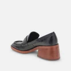 TALIE LOAFERS NOIR EMBOSSED LEATHER - Re:vita(Talie Loafers Noir Embossed Leather Resale) -Dolce Vita Sale Store DOLCEVITA HEELS TALIE NOIREMBOSSEDLEATHER 09 fff97995 9f7a 4692 9fd4 db2acafd8a51