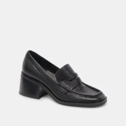 TALIE LOAFERS ONYX EMBOSSED LEATHER - Re:vita(Talie Loafers Onyx Embossed Leather Resale) -Dolce Vita Sale Store DOLCEVITA HEELS TALIE ONYXEMBOSSEDLEATHER 01 161df507 7126 4ed5 8d1f 255aa4f62646