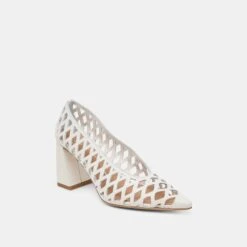TANYA HEELS BONE WOVEN LEATHER(Tanya Heels Bone Woven Leather) 4 TANYA HEELS BONE WOVEN LEATHER(Tanya Heels Bone Woven Leather) -Dolce Vita Sale Store DOLCEVITA HEELS TANYA BONEWOVENLEATHER 01