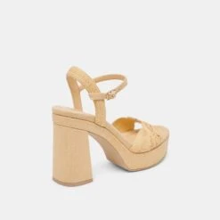 TINAYA HEELS LT NATURAL RAFFIA(Tinaya Heels Lt Natural Raffia) 4 TINAYA HEELS LT NATURAL RAFFIA(Tinaya Heels Lt Natural Raffia) -Dolce Vita Sale Store DOLCEVITA HEELS TINAYA LTNATURALRAFFIA 03