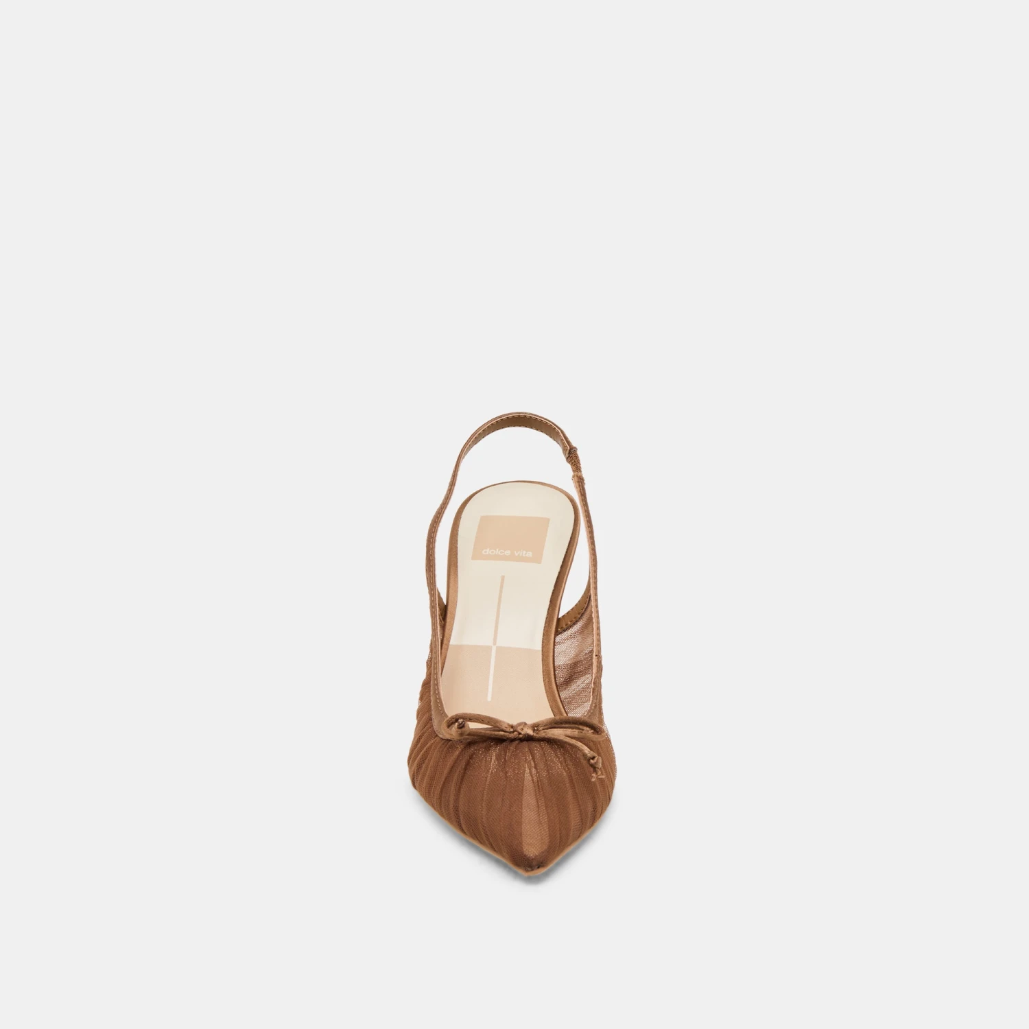 YELA HEELS MID BROWN TULLE(Yela heels mid brown tulle) YELA HEELS MID BROWN TULLE(Yela Heels Mid Brown Tulle) -Dolce Vita Sale Store DOLCEVITA HEELS YELA MIDBROWNTULLE 04
