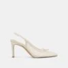 YELA HEELS WHITE TULLE(Yela Heels White Tulle) -Dolce Vita Sale Store DOLCEVITA HEELS YELA WHITETULLE 02