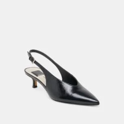 ALENNA HEELS MIDNIGHT CRINKLE PATENT(Alenna Heels Midnight Crinkle Patent) -Dolce Vita Sale Store DOLCEVITA HEEL ALENNA MIDNIGHTCRINKLEPATENT 01