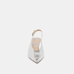 ALENNA HEELS SILVER DISTRESSED LEATHER(Alenna Heels Silver Distressed Leather) -Dolce Vita Sale Store DOLCEVITA HEEL ALENNA SILVERDISTRESSEDLEATHER 04