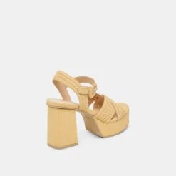 BETY HEELS LT NATURAL WOVEN RAFFIA(Bety Heels Lt Natural Woven Raffia) 6 BETY HEELS LT NATURAL WOVEN RAFFIA(Bety Heels Lt Natural Woven Raffia) -Dolce Vita Sale Store DOLCEVITA HEEL BETY LTNATURALWOVENRAFFIA 03