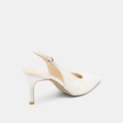 ELASI PEARL HEELS TRUE WHITE SATIN(Elasi Pearl Heels True White Satin) -Dolce Vita Sale Store DOLCEVITA HEEL ELASIPEARL TRUEWHITESATIN 03