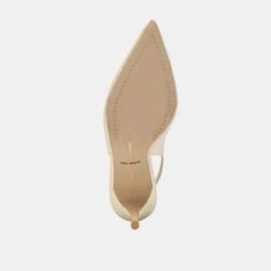ELASI HEELS LIGHT GOLD CRINKLE PATENT(Elasi Heels Light Gold Crinkle Patent) -Dolce Vita Sale Store DOLCEVITA HEEL ELASI LIGHTGOLDCRINKLEPATENT 07