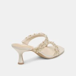 GENORA RHINESTONE HEELS IVORY RHINESTONE(Genora Heels Rhinestone Ivory Rhinestone) -Dolce Vita Sale Store DOLCEVITA HEEL GENORARHINESTONE IVORYRHINESTONE 03