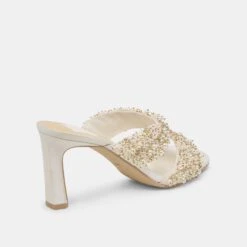 GITEL RHINESTONE HEELS IVORY RHINESTONE(Gitel Rhinestone Heels Ivory Rhinestone) -Dolce Vita Sale Store DOLCEVITA HEEL GITELRHINESTONE IVORYRHINESTONE 03
