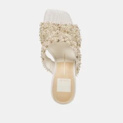 GITEL RHINESTONE HEELS IVORY RHINESTONE(Gitel Rhinestone Heels Ivory Rhinestone) -Dolce Vita Sale Store DOLCEVITA HEEL GITELRHINESTONE IVORYRHINESTONE 06