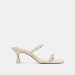 GRASON HEELS WHITE LEATHER(Grason Heels White Leather)