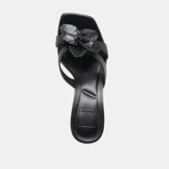 NIKIL HEELS BLACK LEATHER(Nikil Heels Black Leather) -Dolce Vita Sale Store DOLCEVITA HEEL NIKIL BLACKLEATHER 06