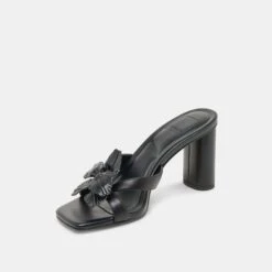 NIKIL HEELS BLACK LEATHER(Nikil Heels Black Leather) -Dolce Vita Sale Store DOLCEVITA HEEL NIKIL BLACKLEATHER 08