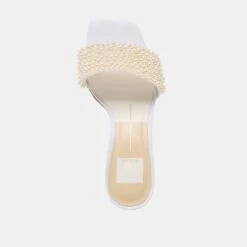 REXA PEARL HEELS OFF WHITE SATIN(Rexa Pearl Heels Off White Satin) -Dolce Vita Sale Store DOLCEVITA HEEL REXAPEARL OFFWHITESATIN 06