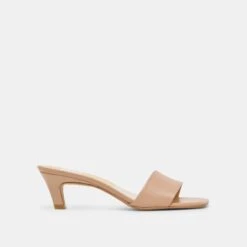 REXA HEELS LIGHT TAN LEATHER(Rexa Heels Light Tan Leather)