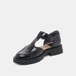EMILIO FLATS MIDNIGHT CRINKLE PATENT LEATHER(Emilio Flats Midnight Crinkle Patent Leather) -Dolce Vita Sale Store DOLCEVITA LOAFER EMILIO MIDNIGHT CRINKLE PATENT LEATHER 17