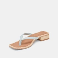 BARTY SANDALS ICE BLUE LEATHER(Barty Sandals Ice Blue Leather) 7 BARTY SANDALS ICE BLUE LEATHER(Barty Sandals Ice Blue Leather) -Dolce Vita Sale Store DOLCEVITA SANDALS BARTY ICEBLUE 08