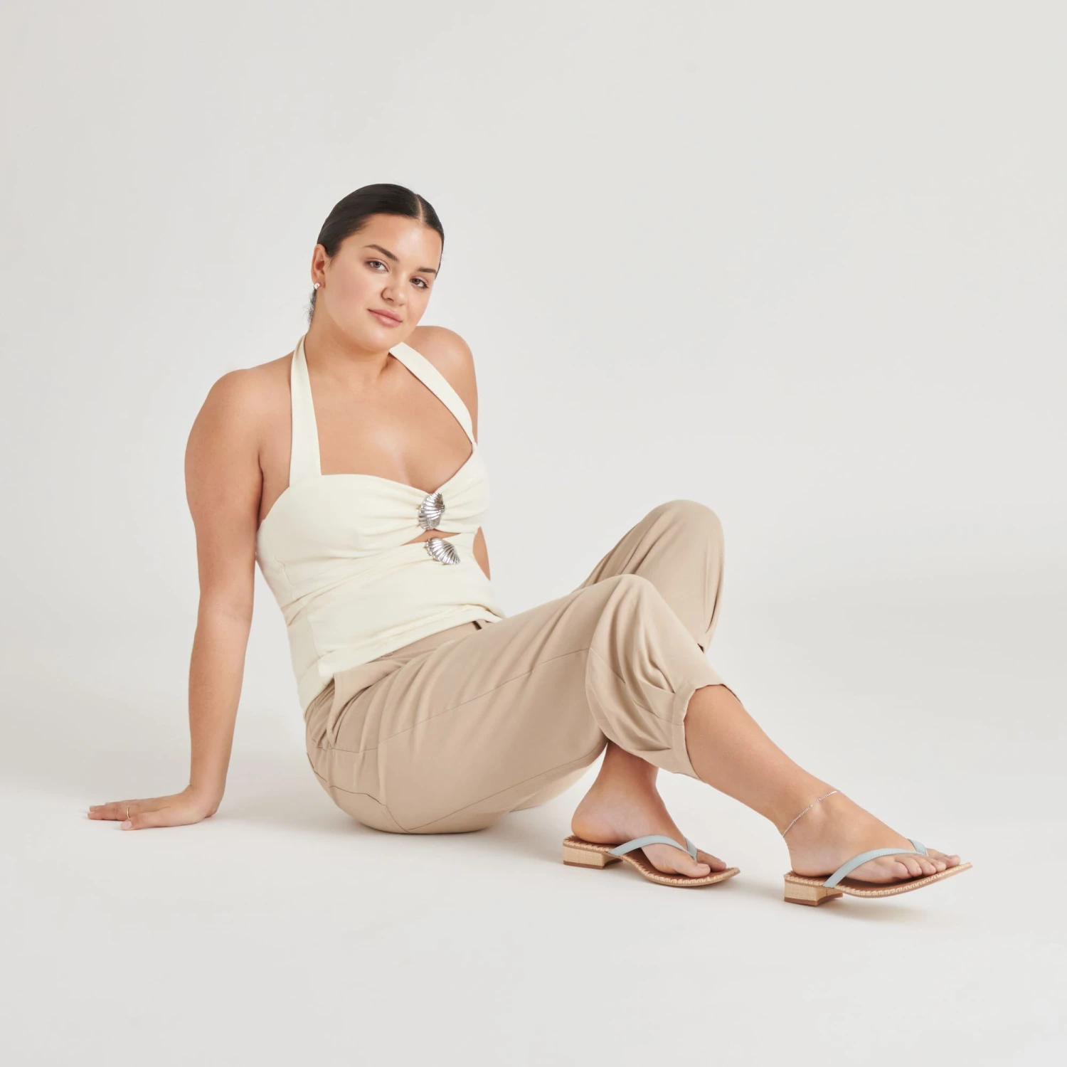 BARTY SANDALS ICE BLUE LEATHER(Barty sandals ice blue leather) BARTY SANDALS ICE BLUE LEATHER(Barty Sandals Ice Blue Leather) -Dolce Vita Sale Store DOLCEVITA SANDALS BARTY ICEBLUE ONFOOT 01