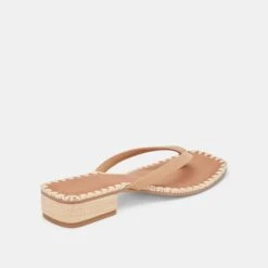BARTY SANDALS LIGHT TAN LEATHER(Barty Sandals Light Tan Leather) -Dolce Vita Sale Store DOLCEVITA SANDALS BARTY LIGHTTANLEATHER 03