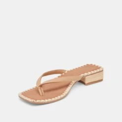 BARTY SANDALS LIGHT TAN LEATHER(Barty Sandals Light Tan Leather) -Dolce Vita Sale Store DOLCEVITA SANDALS BARTY LIGHTTANLEATHER 08