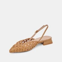 CYNDI FLATS NATURAL WOVEN(Cyndi Flats Natural Woven) -Dolce Vita Sale Store DOLCEVITA SANDALS CYNDI NATURALWOVEN 08