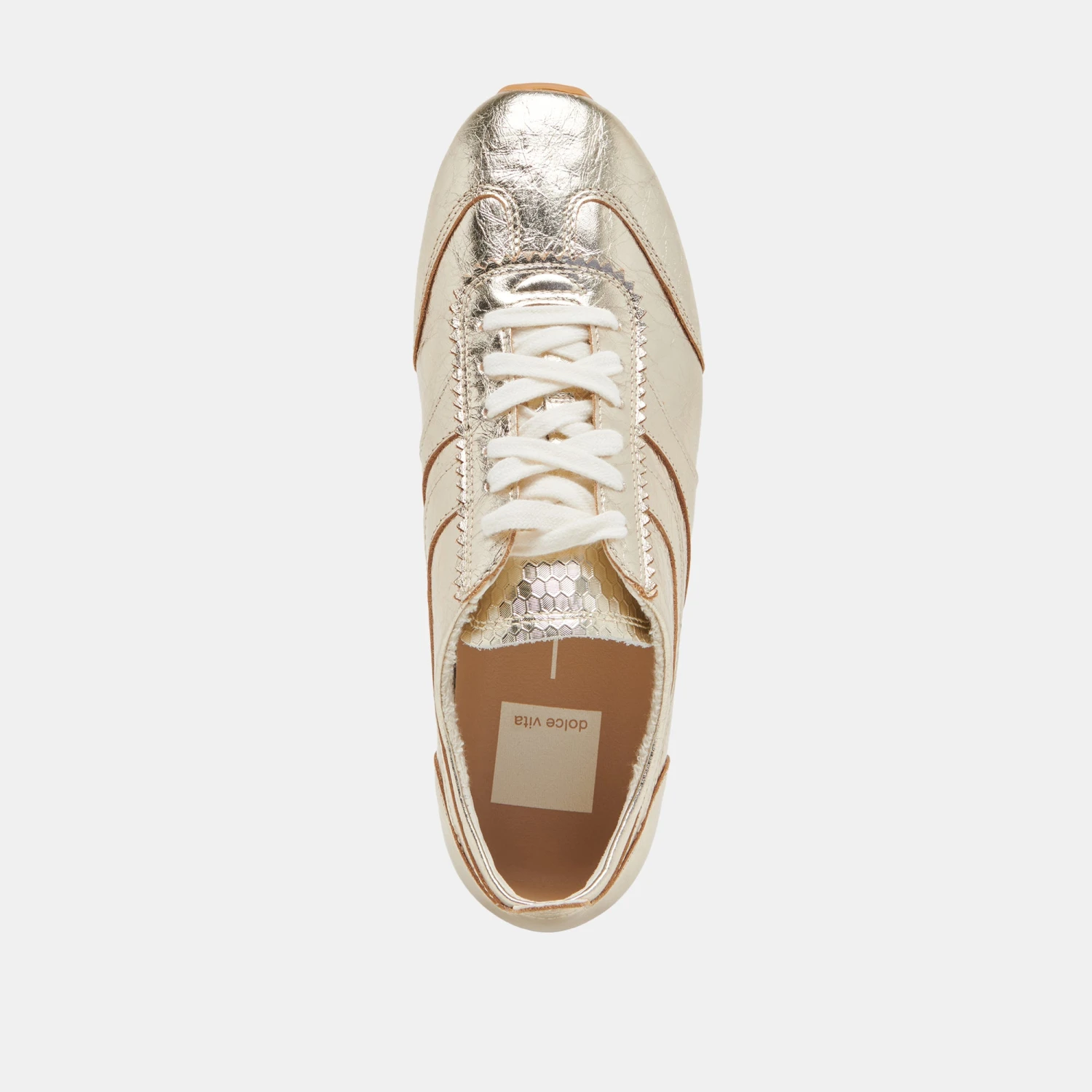 DELANY SNEAKERS LIGHT GOLD CRINKLE PATENT(Delany sneakers light gold crinkle patent) DELANY SNEAKERS LIGHT GOLD CRINKLE PATENT(Delany Sneakers Light Gold Crinkle Patent) -Dolce Vita Sale Store DOLCEVITA SANDALS DELANY LIGHTGOLDCRINKLEPATENT 06