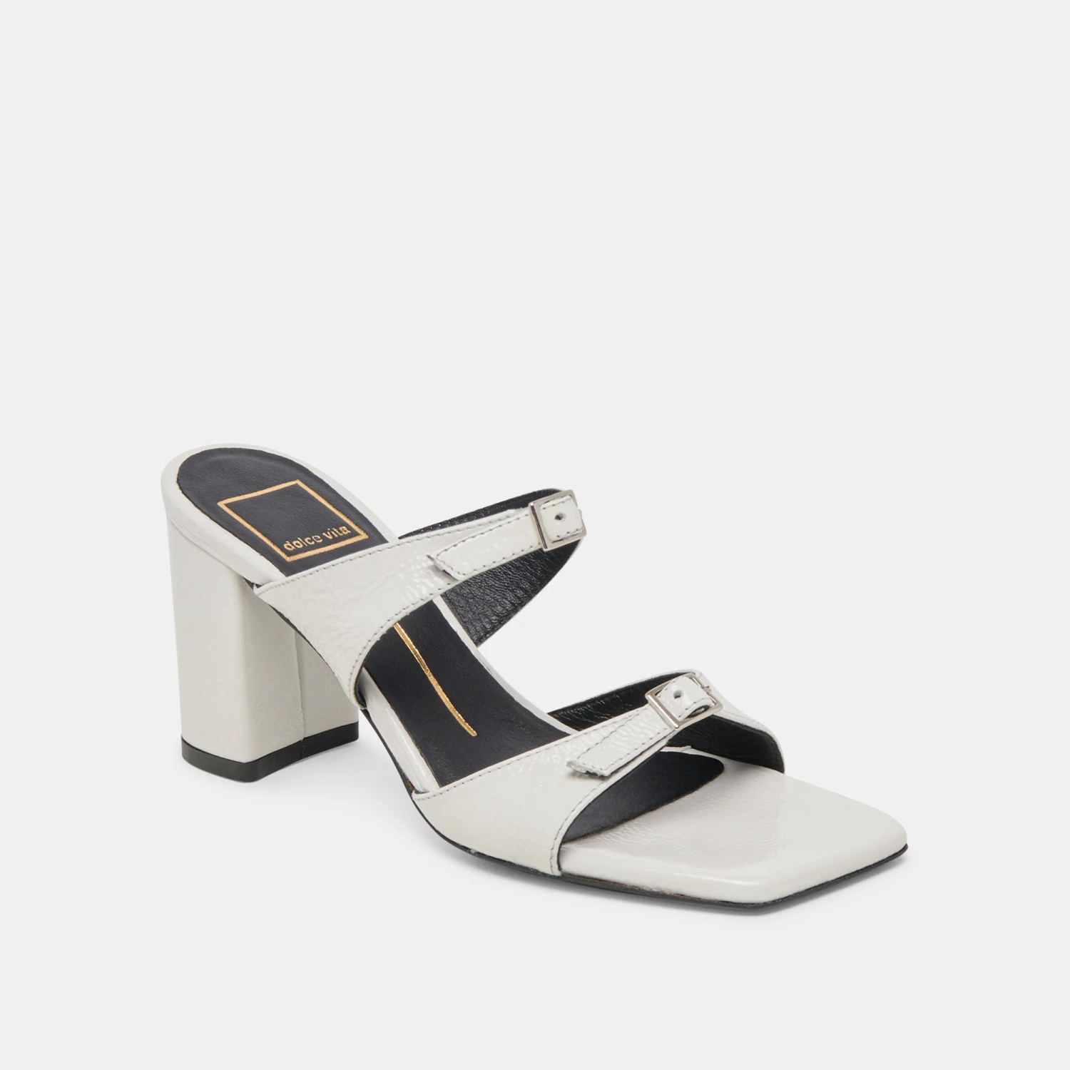 SHANE HEELS OFF WHITE CRINKLE PATENT(Shane heels off white crinkle patent) SHANE HEELS OFF WHITE CRINKLE PATENT(Shane Heels Off White Crinkle Patent) -Dolce Vita Sale Store DOLCEVITA SANDALS SHANE OFFWHITECRINKLEPATENT 01